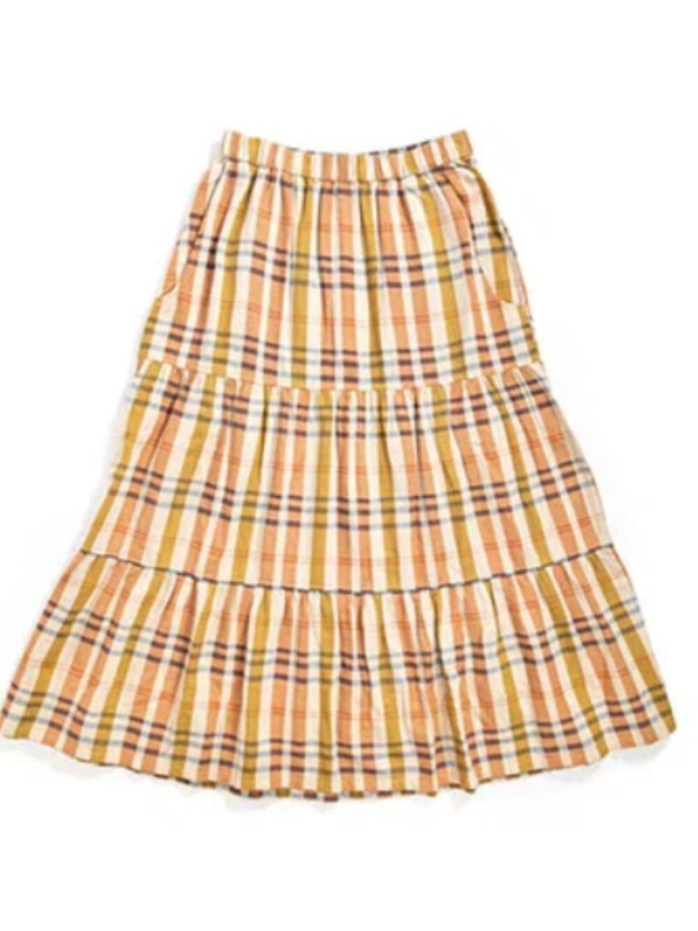 Bridge and Burn Robin Skirt / Heceta Plaid